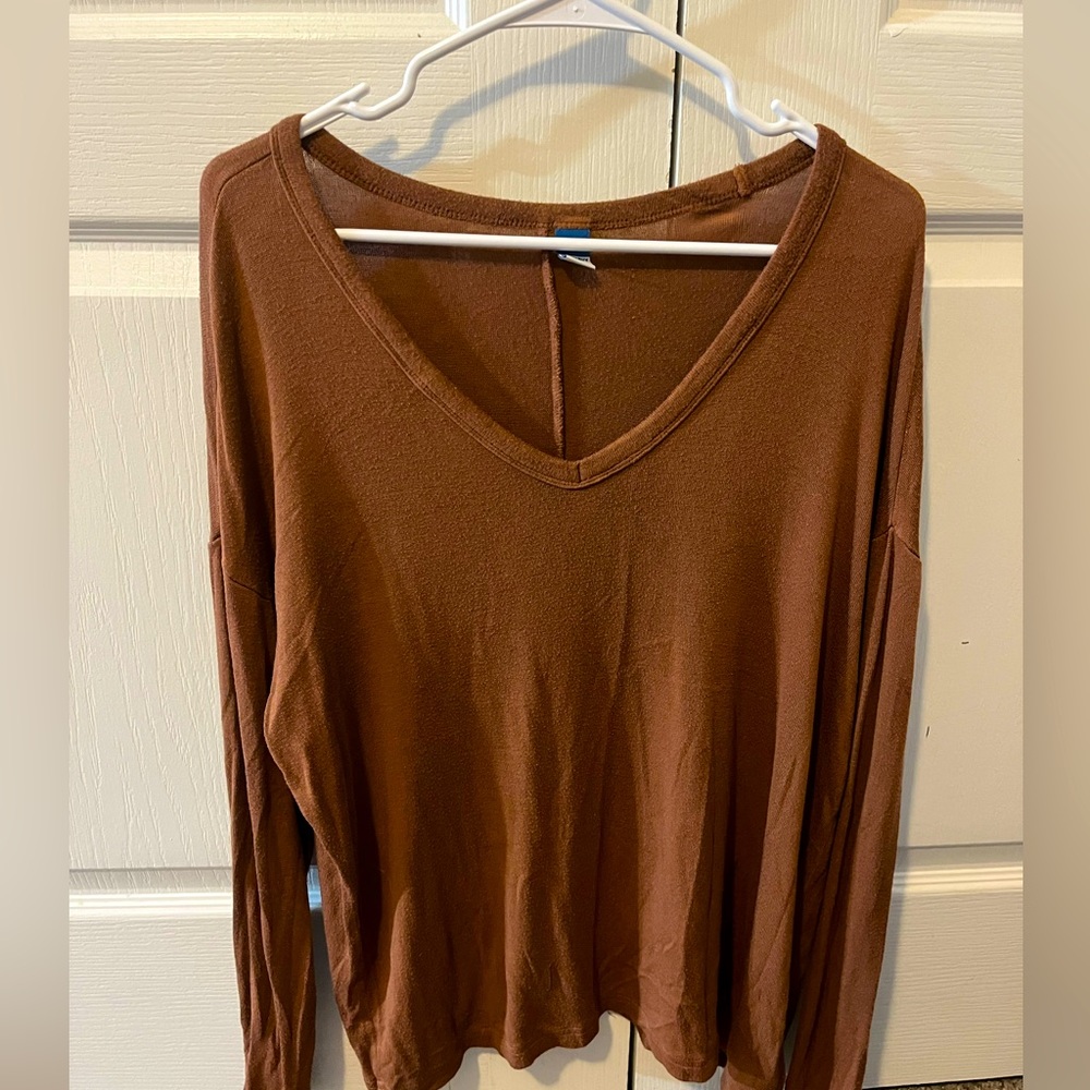 Brown Old Navy Top